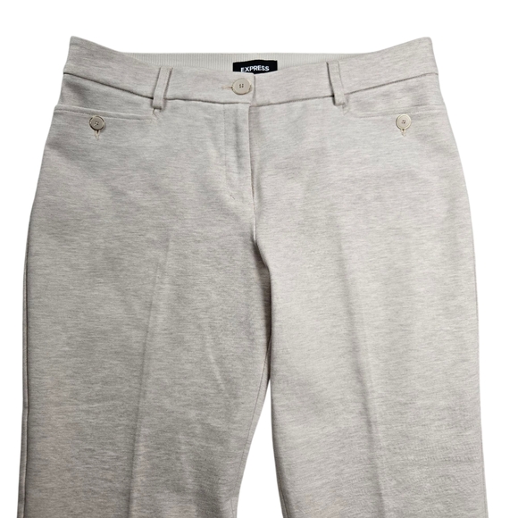 Express Medium Columnist Ankle Mid-Rise Pant Pockets Stretch - Picture 3 of 15